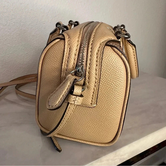 Coach Micro Sparkle Limited Edition Bennett Gold Star Glitter Satchel - Picture 5 of 13